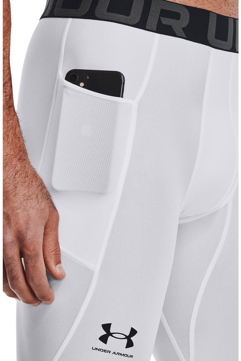 HeatGear® Leggings, Alternate, color, 100 WHITE