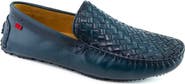 Marc Joseph New York Spring Street Woven Leather Driving Loafer