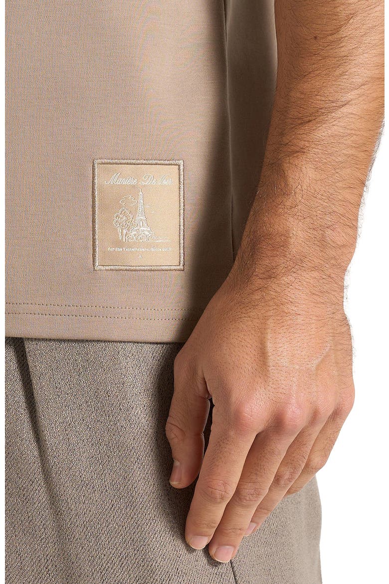 Regular Fit Cotton T-Shirt, Alternate, color, Taupe