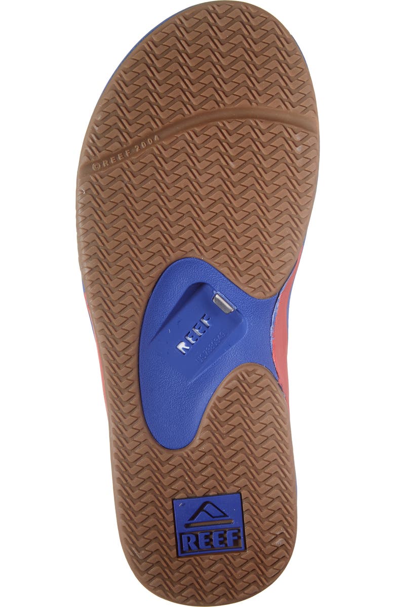 Reef Men's REEF Philadelphia Phillies Fanning Bottle Opener Sandals, Alternate, color,