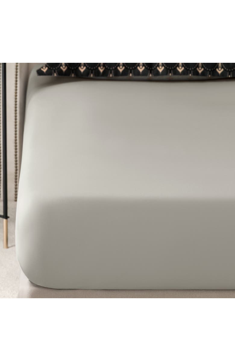 Togas Ladnier Fitted Sheet, Main, color, Grey