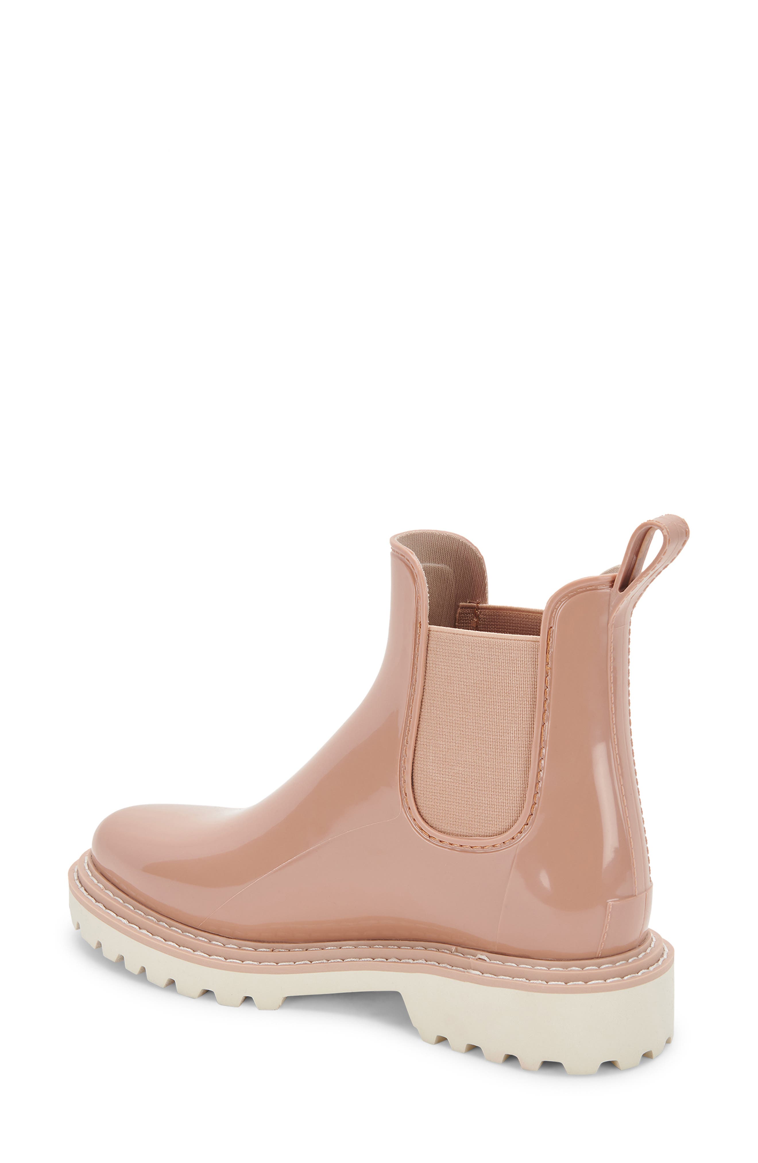 Stormy H2O Waterproof Chelsea Boot, Alternate, color, ROSE PATENT STELLA