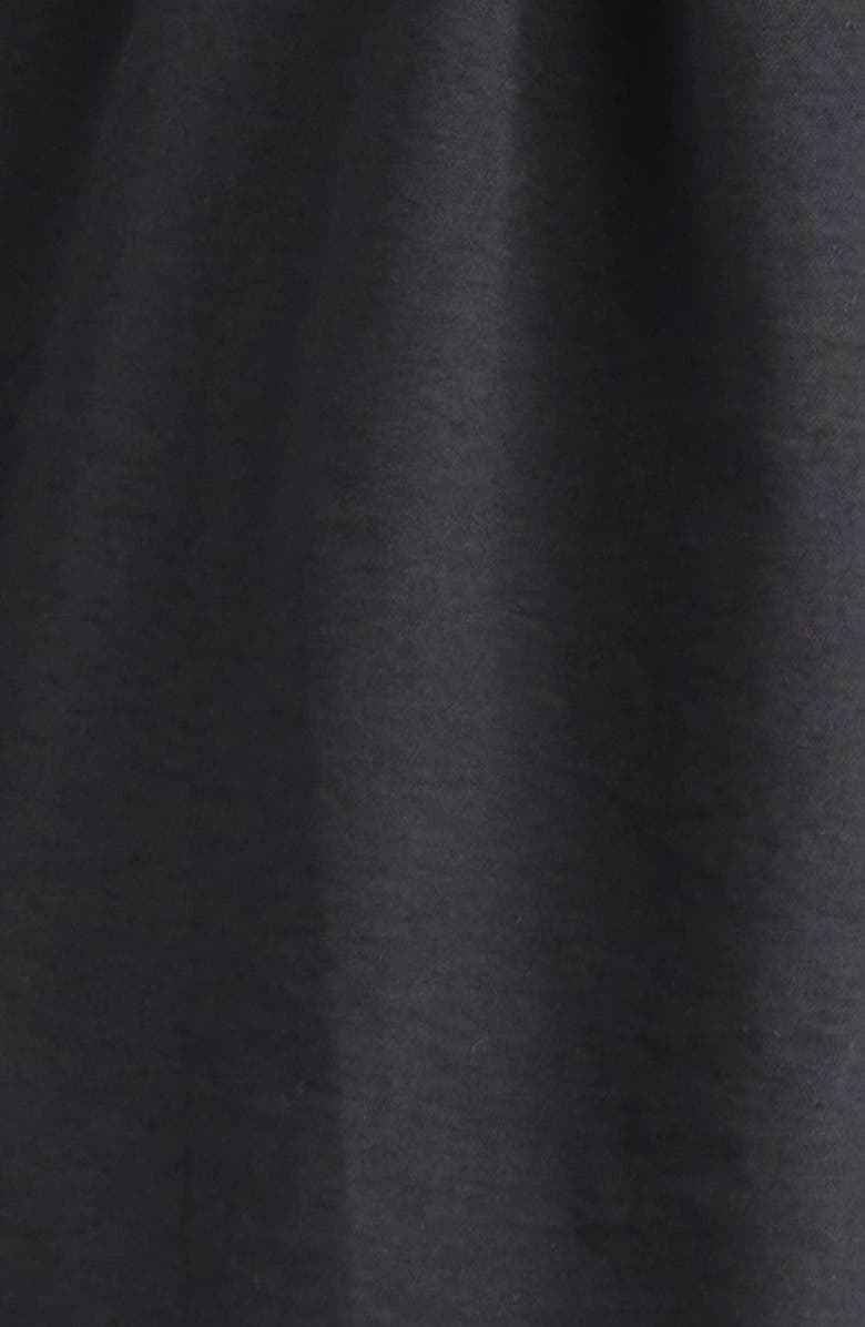 MELITTA BAUMEISTER Combo Jersey & Poplin T-Shirt Dress, Alternate, color, Black