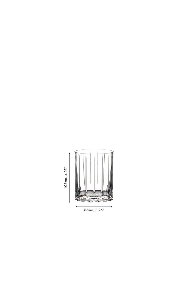 Resort Double Rocks Glass, Set of 2, Alternate, color, Clear