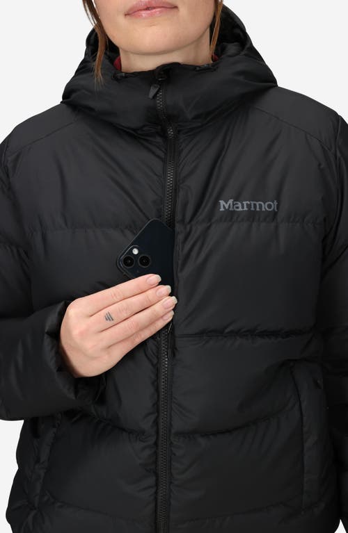 Marmot Guides 700 Fill Power Down Water Repellent Jacket In Black