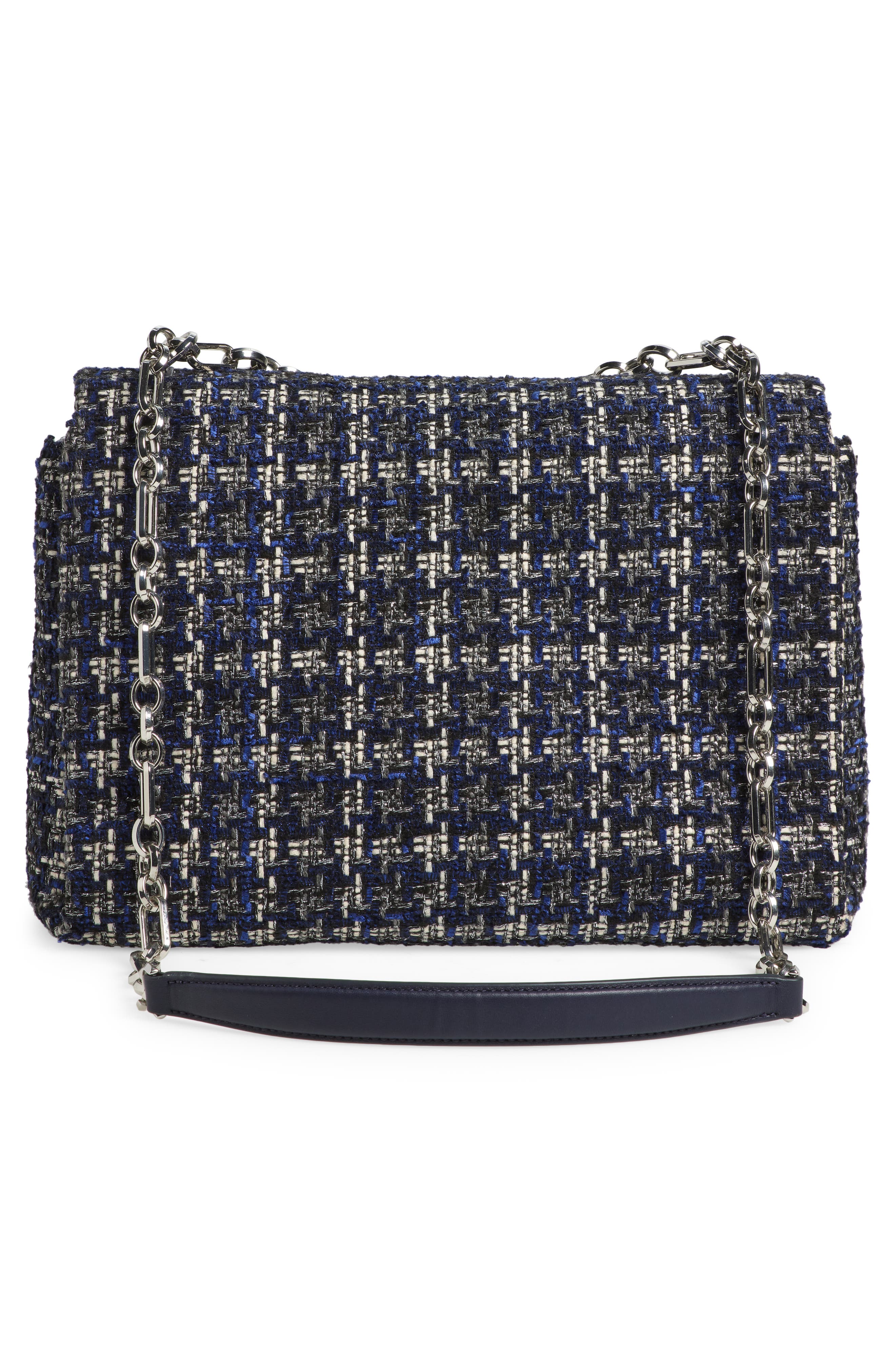 Kate Spade New York carlyle tweed xl shoulder bag, Alternate, color, 