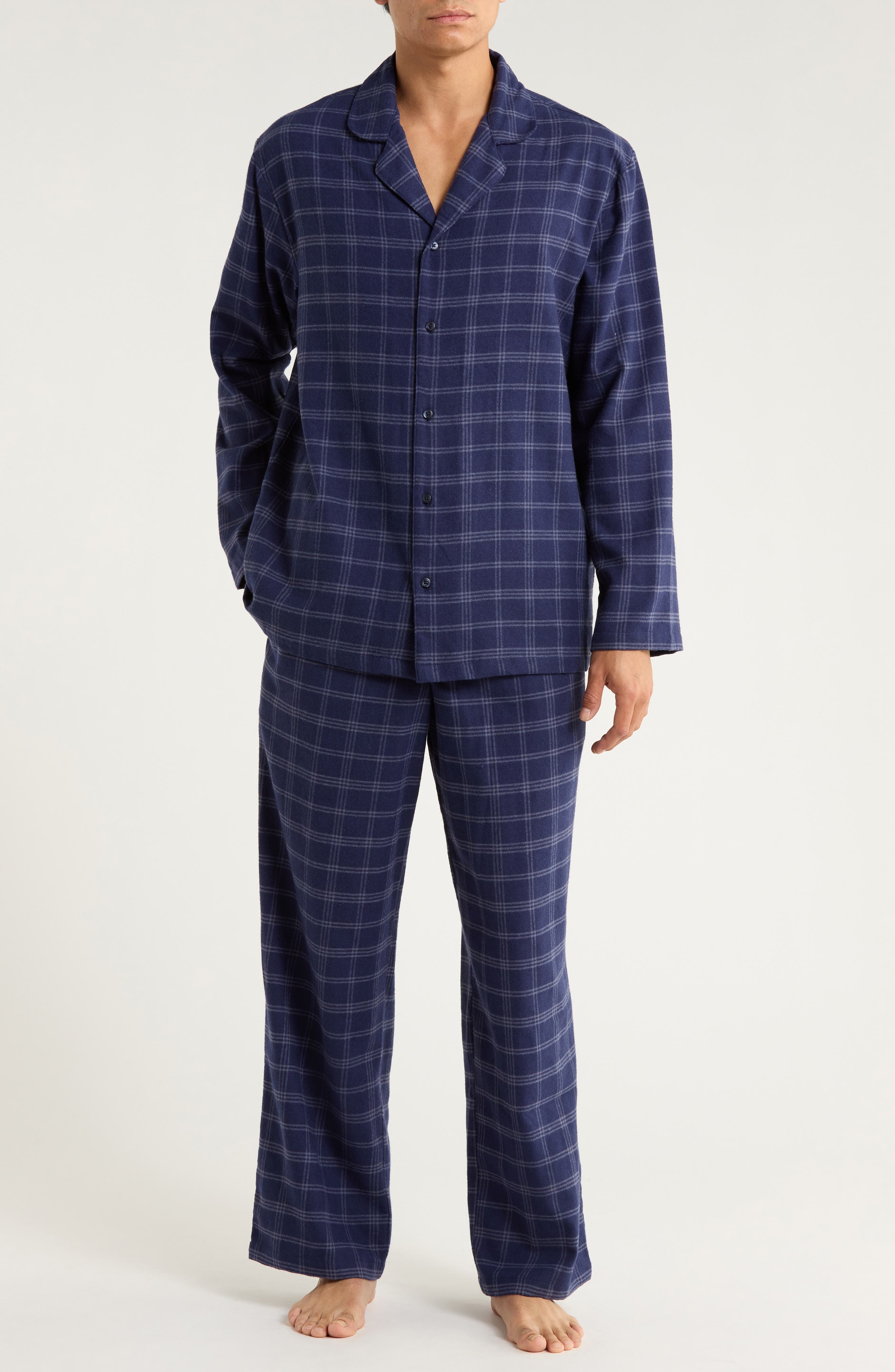 NORDSTROM RACK Flannel Long Pajamas