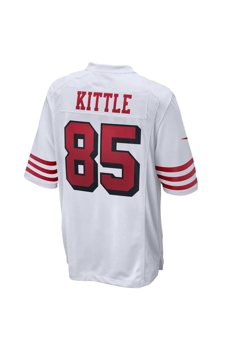 Nike Men's Nike George Kittle White San Francisco 49ers Alternate Game Jersey, Alternate, color,