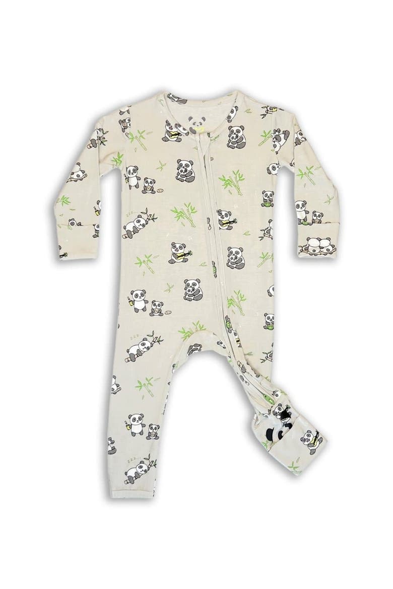 Baby Panda Convertible Footie, Main, color, PANDA BEAR