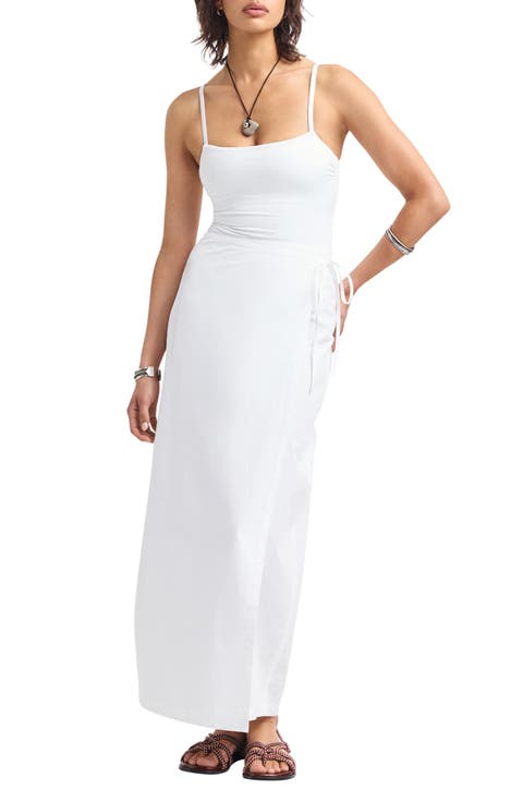 Willa Organic Linen Cover-Up Wrap Skirt