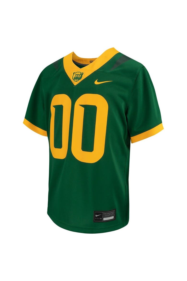 Youth Nike #0 Green Baylor Bears Untouchable Replica Game Jersey, Alternate, color, Green
