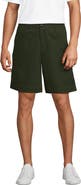 Lands' End 7" Classic Fit Linen Cotton E-Waist Short