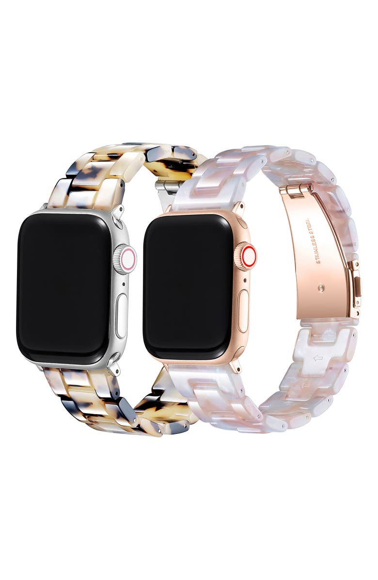The Posh Tech 2-Pack Apple Watch<sup>®</sup> Watchbands, Alternate, color,