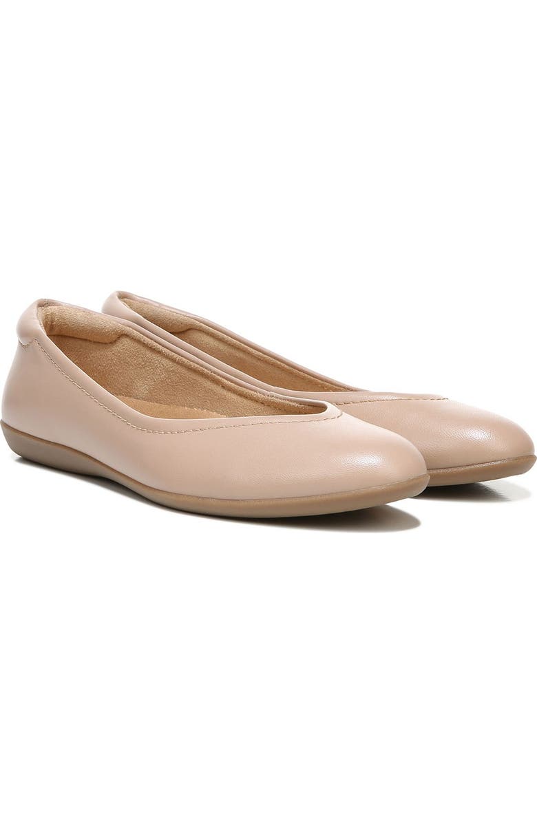 Naturalizer Vivienne Ballet Flat - Wide Width Available, Alternate, color, Cremebrulee