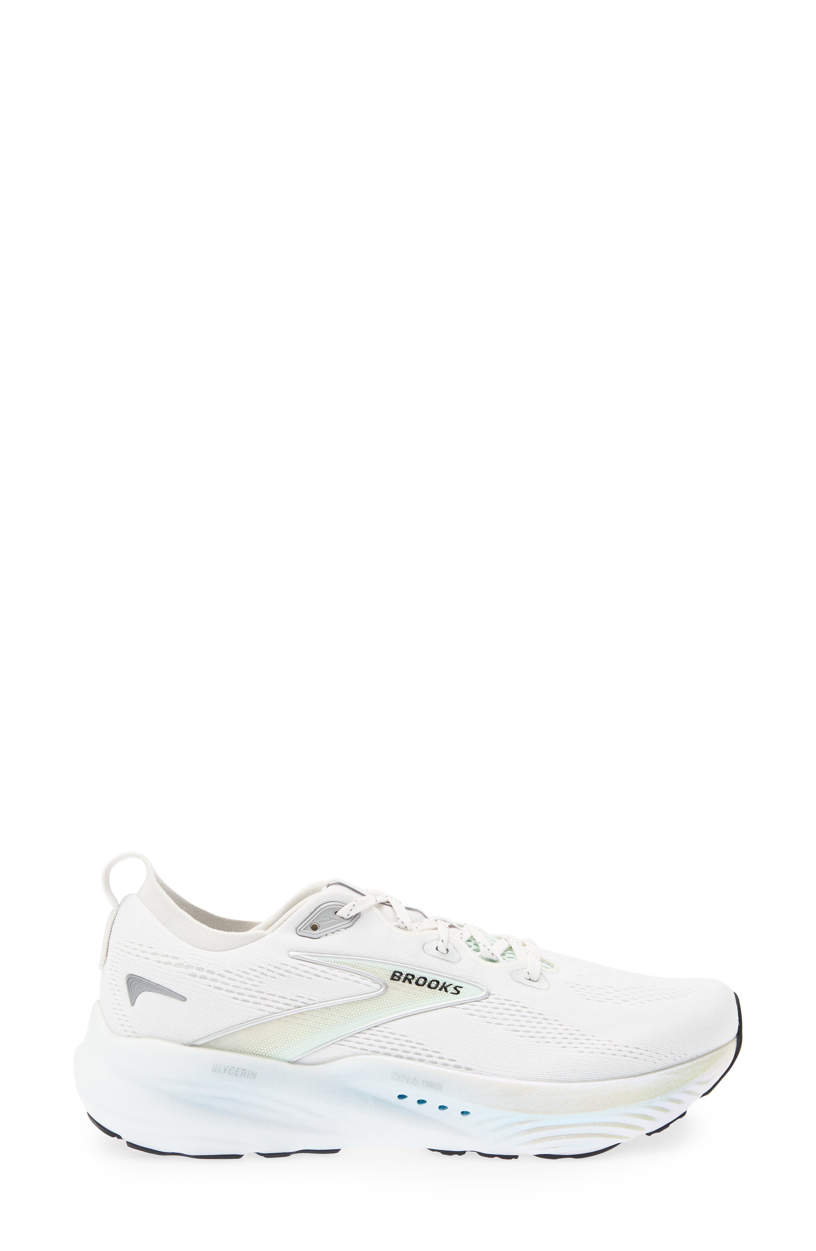 Glycerin 22 Running Shoe, Alternate, color, PEARLIZED WHITE/BAY