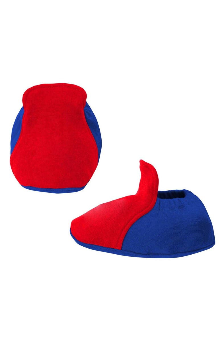 Outerstuff Newborn & Infant Royal/Red Chicago Cubs Three-Piece Love of Baseball Bib Bodysuit & Booties Set, Alternate, color, Royal