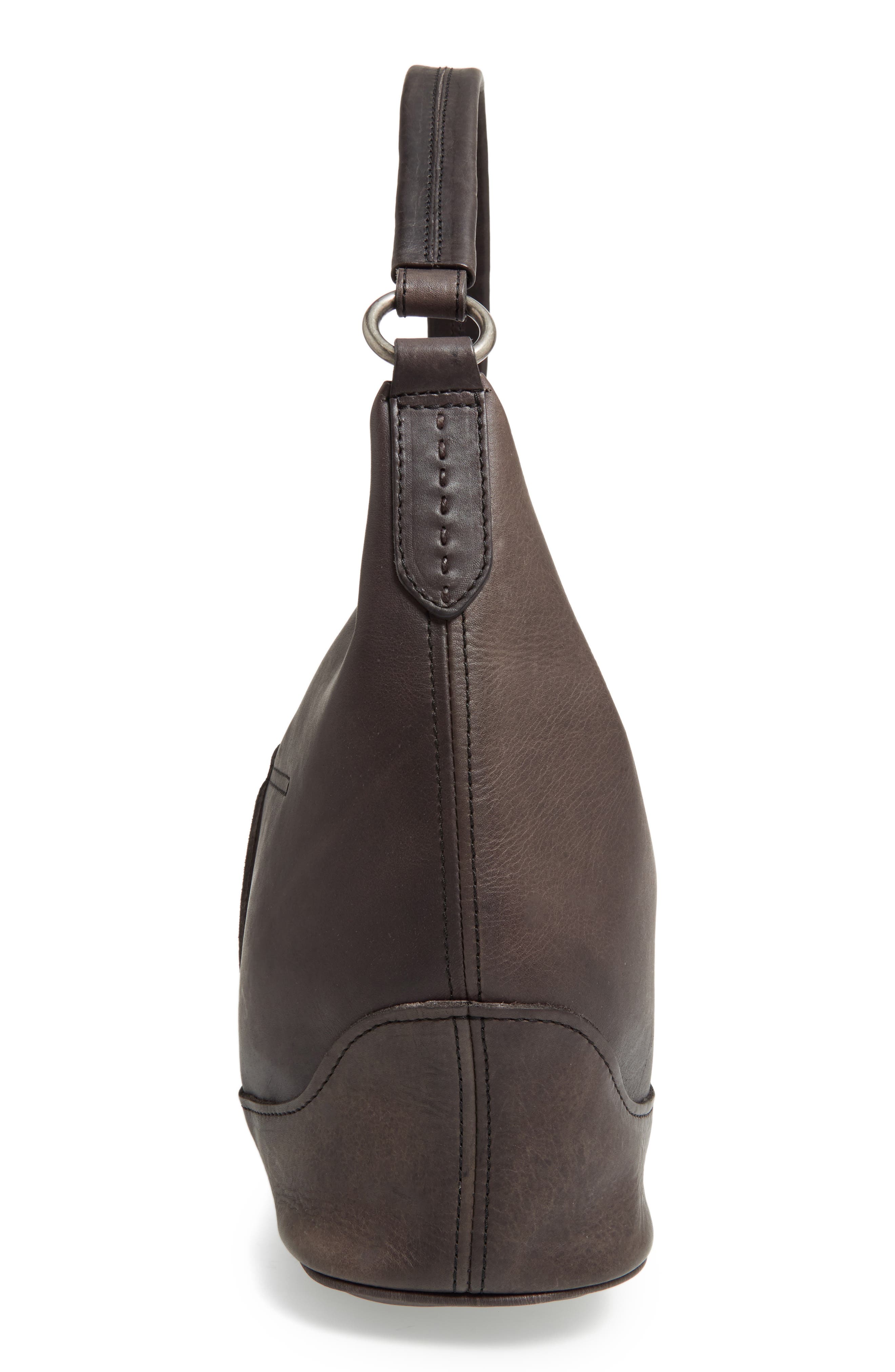 Frye Cara Leather Hobo Bag, Alternate, color, 