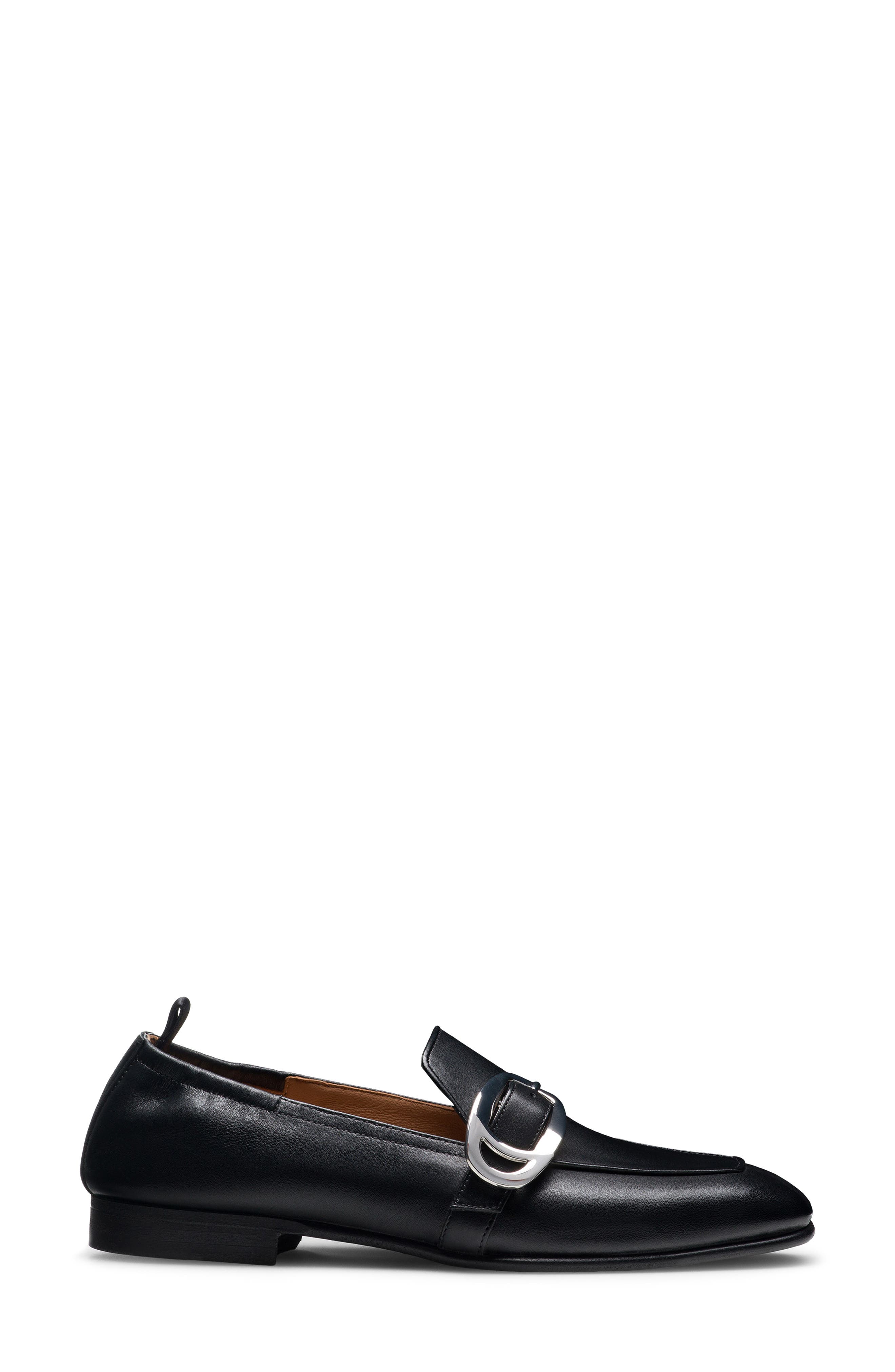 Magnanni Bella Loafer, Alternate, color, Black