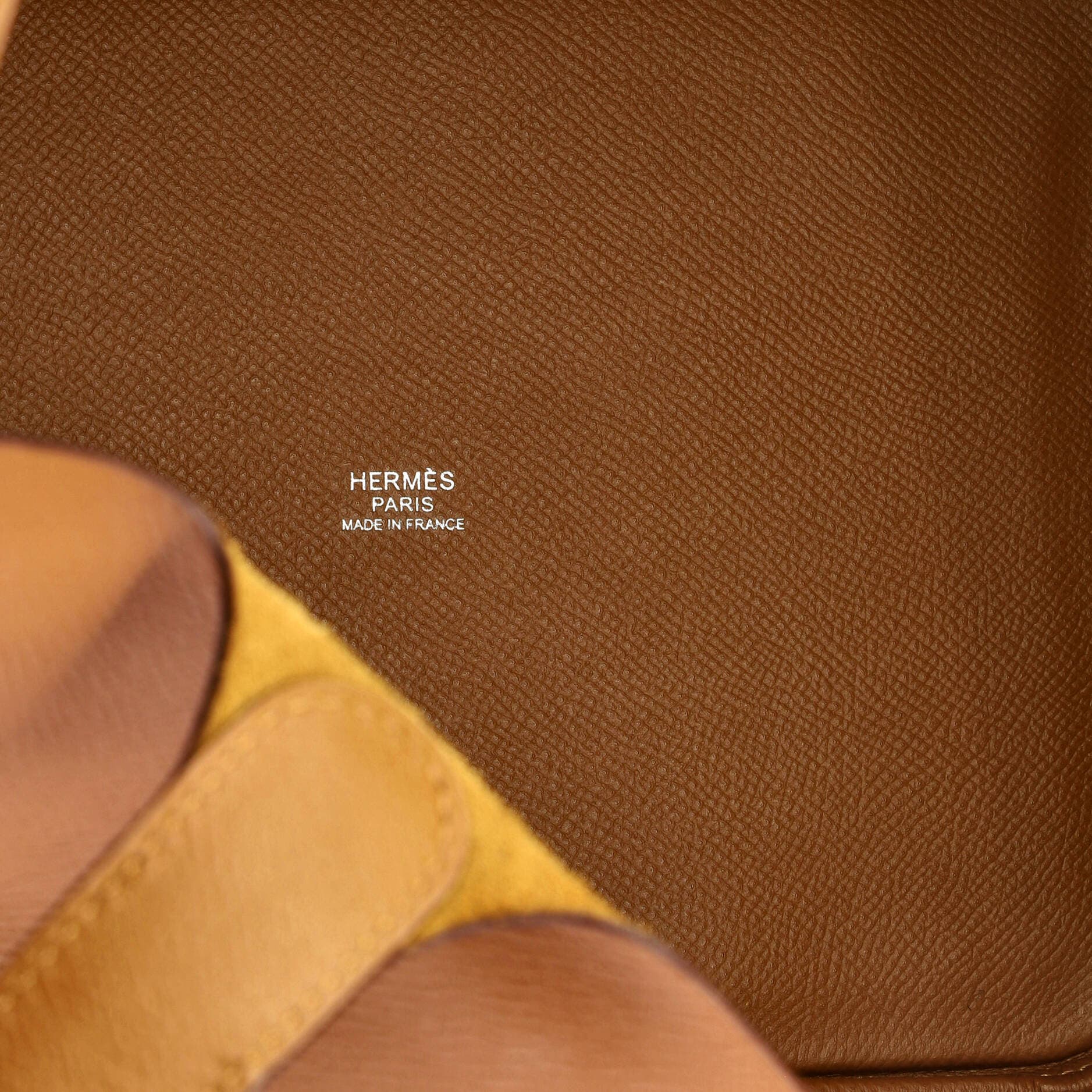 Picotin Lock Bag Tressage Epsom MM, Alternate, color, Brown