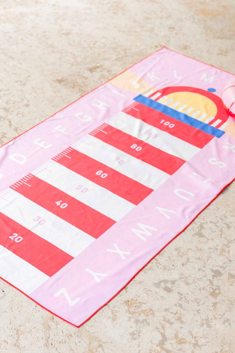 Play Towel Lighthouse Double-Sided Kids Play Towel, Alternate, color, Multi