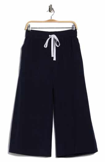 TWP Cotton Crop Wide Leg Pants