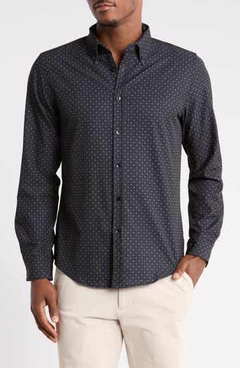 Geo Dressy Button-Up Shirt