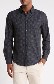 DENIM AND FLOWER Geo Dressy Button-Up Shirt