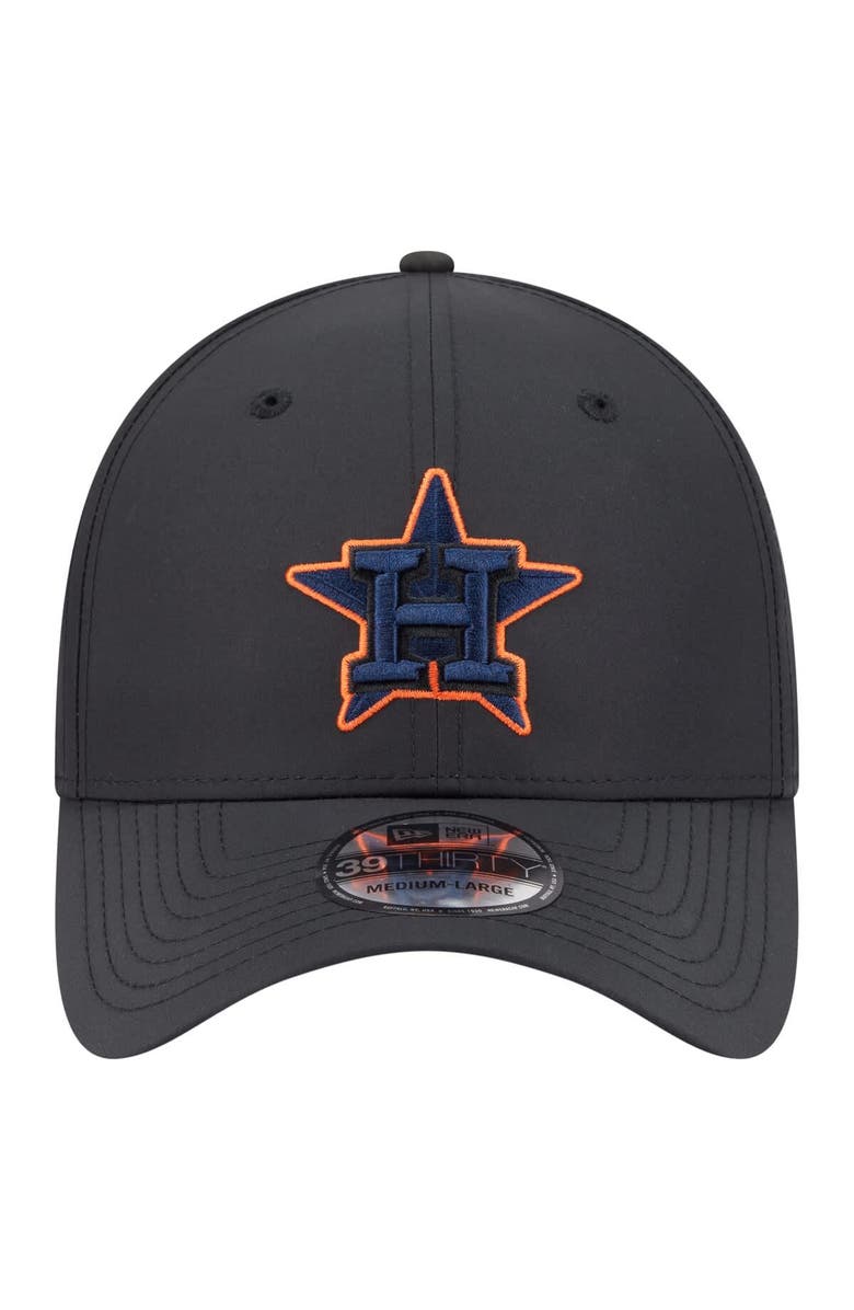 New Era Men's New Era Black Houston Astros Night 39THIRTY Flex Hat, Alternate, color, Black