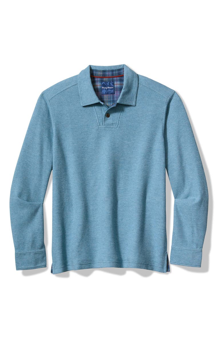 Tommy Bahama Las Arias Sweatshirt Polo, Alternate, color, 