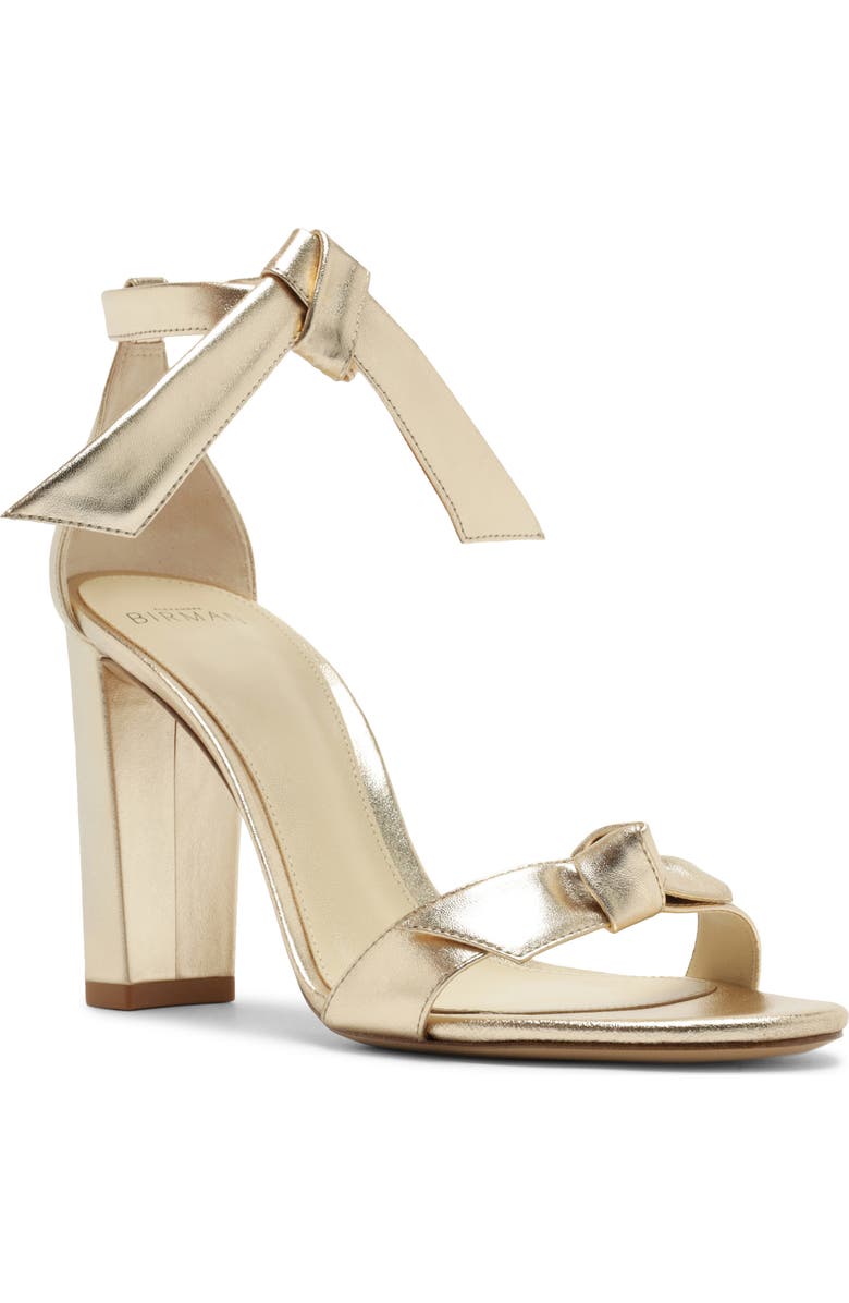 Alexandre Birman Clarita Metallic Sandal, Main, color, Golden