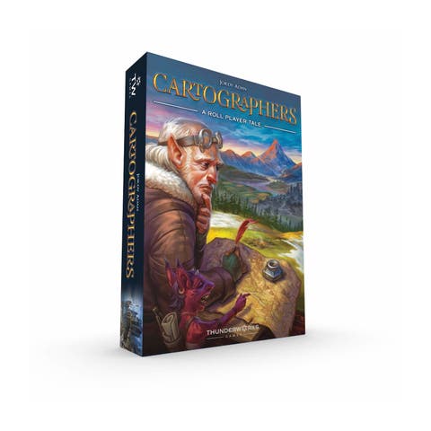 Cartographers, A Roll Player Tale Strategy Board Game