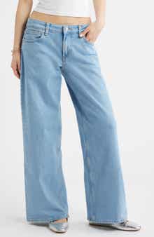 Low Rise Baggy Wide Leg Jeans