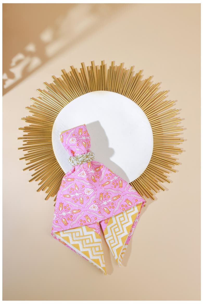 Stellar Sunburst Iron Decorative Object, Alternate, color, GOLD