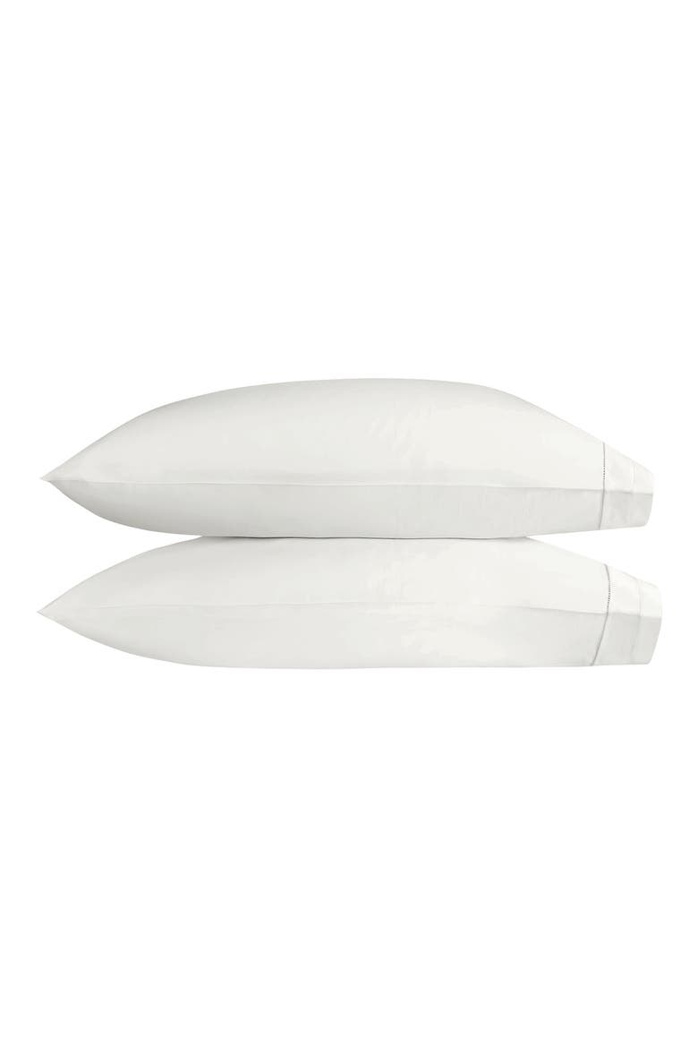 Ambrose Set of 2 600 Thread Count Pillowcases, Main, color, BONE/ BONE