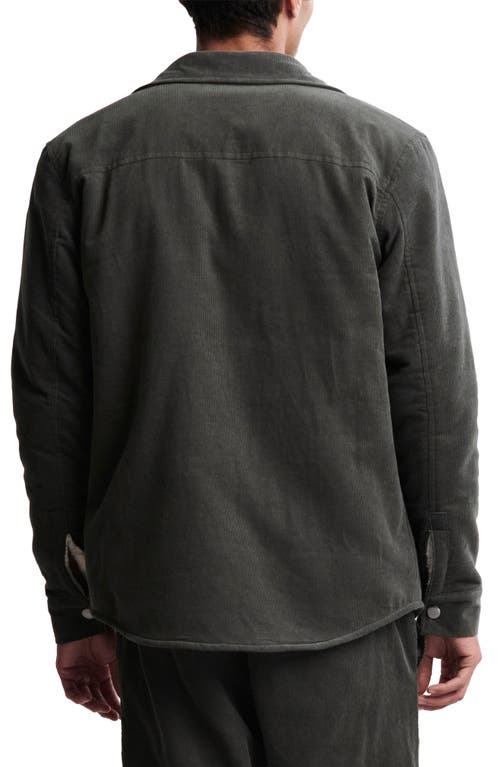 Barefoot Dreams Malibu Collection® Corduroy Shirt Jacket In Green