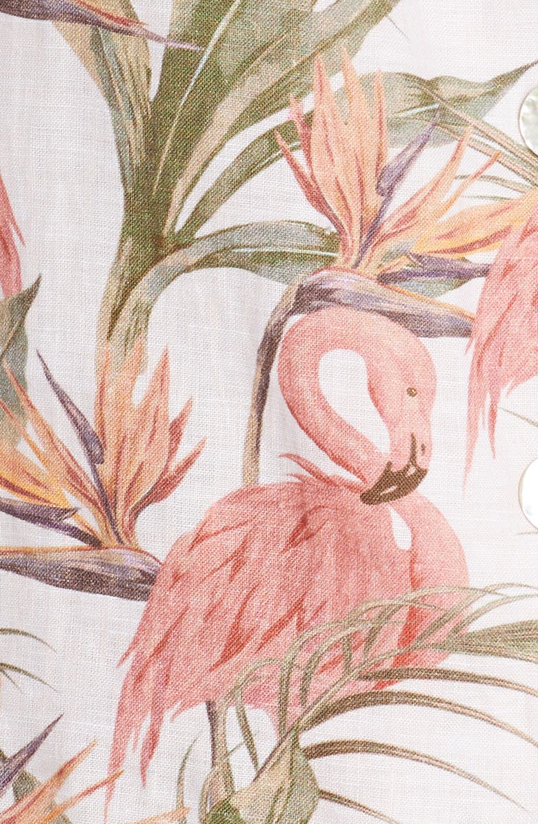 The Lazy Poet Nina Linen Short Pajamas, Alternate, color,