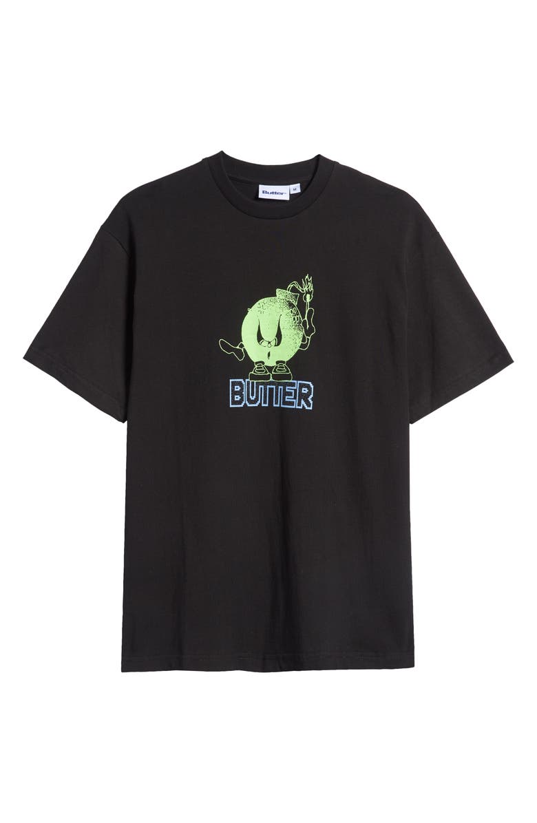 Butter Goods Bomb Logo Cotton Graphic T-Shirt, Alternate, color, 