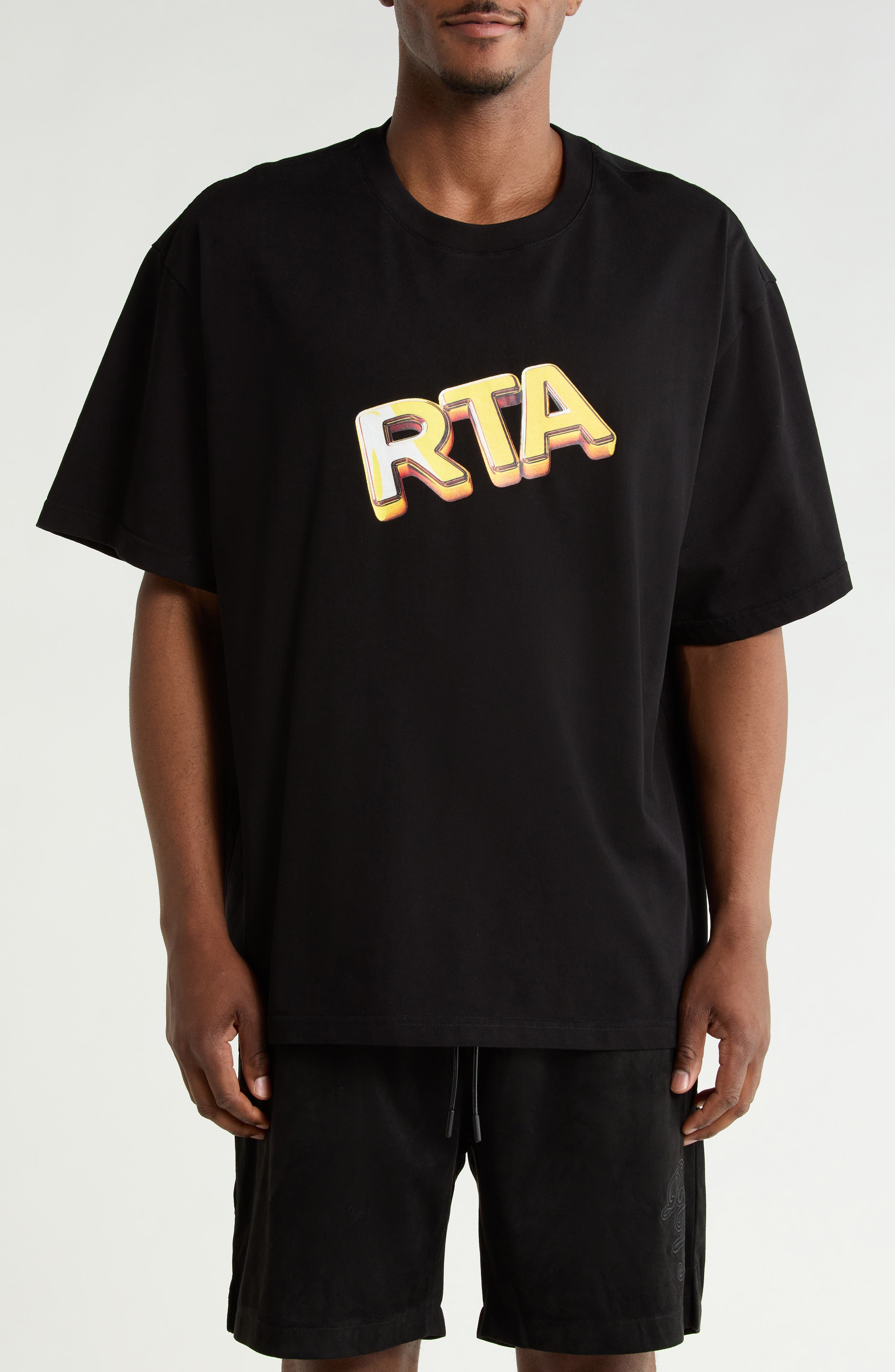 RtA Colin Cotton Graphic T-Shirt