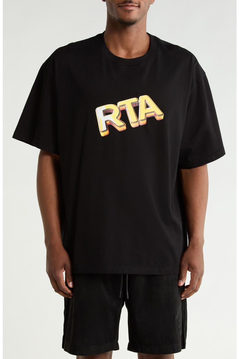Colin Cotton Graphic T-Shirt, Main, color, BLACK CASH ONLY