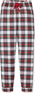 Petite Plume Balmoral Tartan Brushed Cotton Twill Pajama Pants