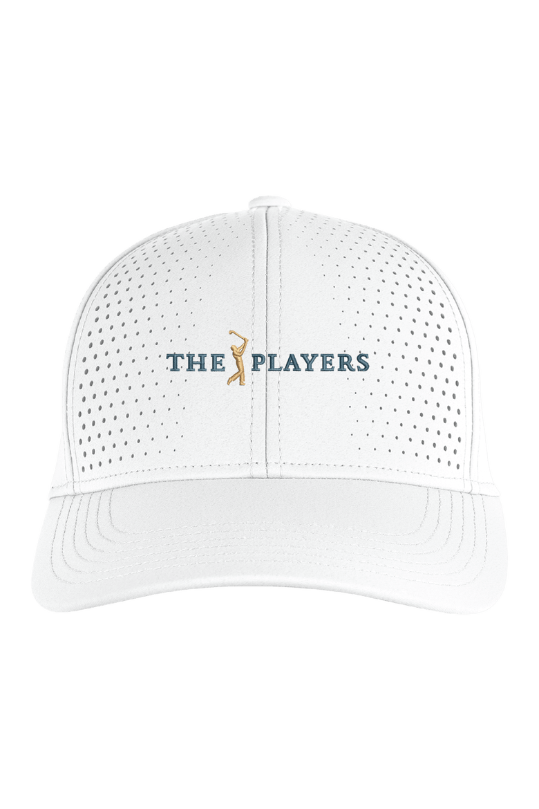 Men's Ahead White THE PLAYERS Goldman Airflow Adjustable Hat, Alternate, color, White