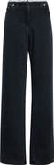 JULIE KEGELS Po Wood Print Straight Leg Pants
