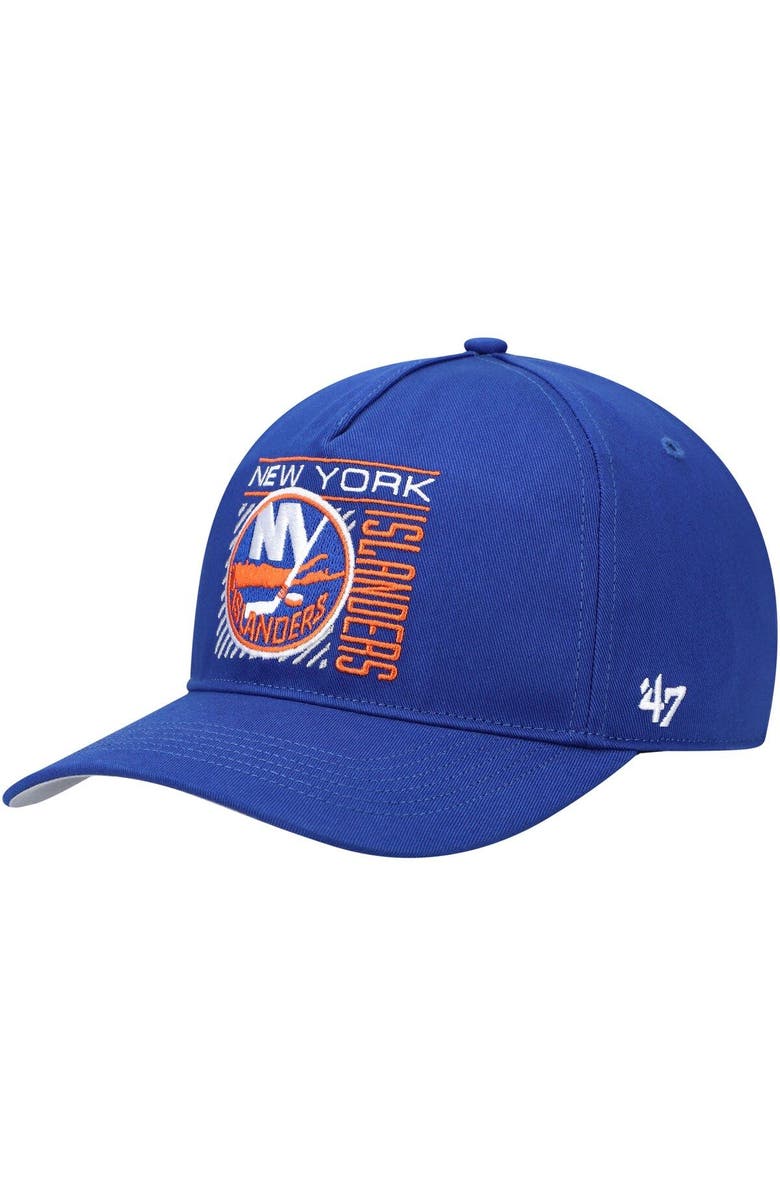 '47 Men's '47 Royal New York Islanders Reflex Hitch Snapback Hat, Main, color, Royal