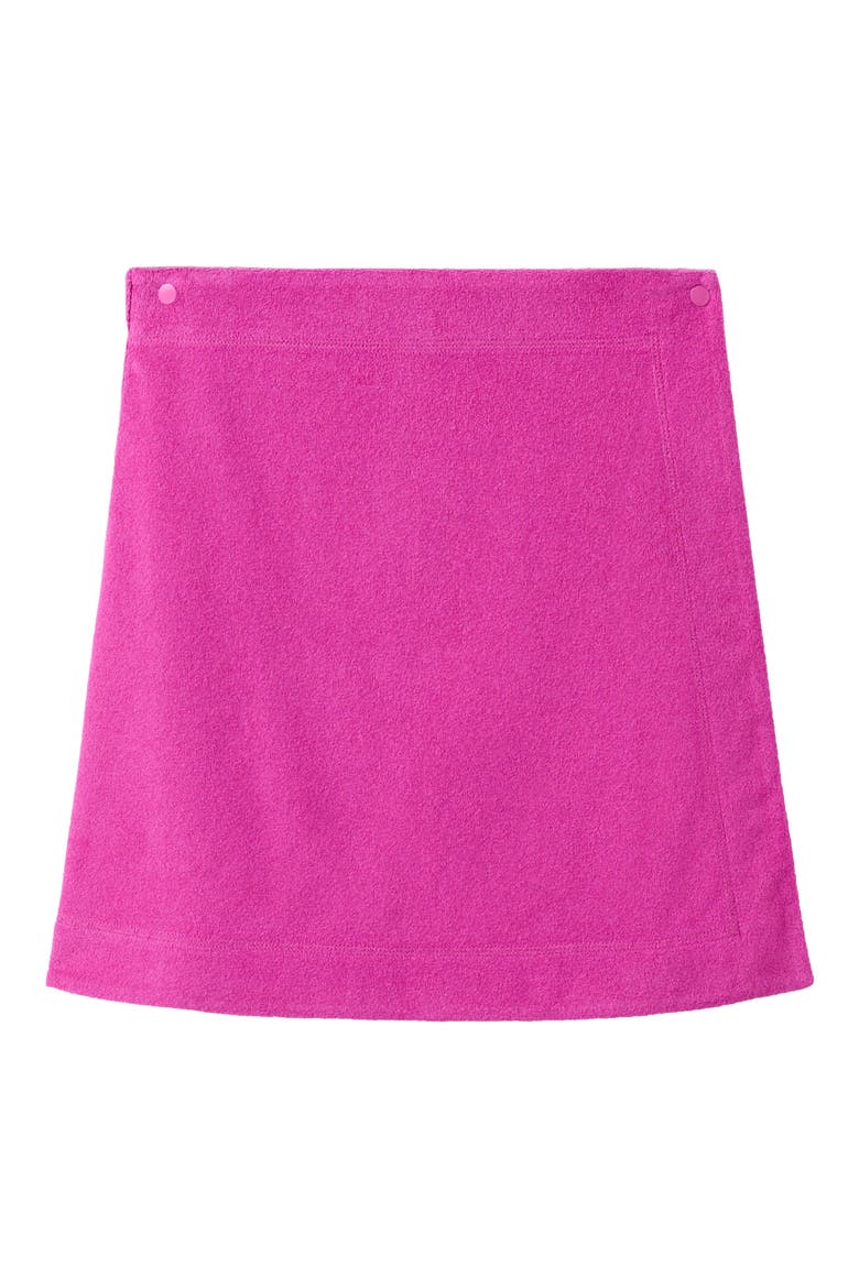 Terry Miniskirt, Alternate, color, FUCHSIA