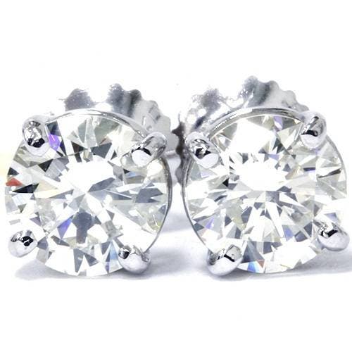 Bliss Diamond 1/2ct Tw Diamond Studs In Silver