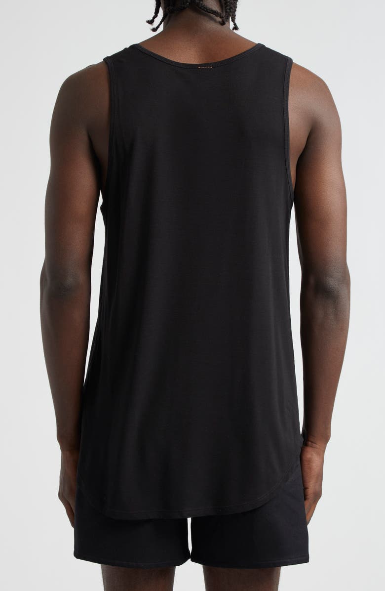 JKEEFER Loose Fit Tank, Alternate, color, Black