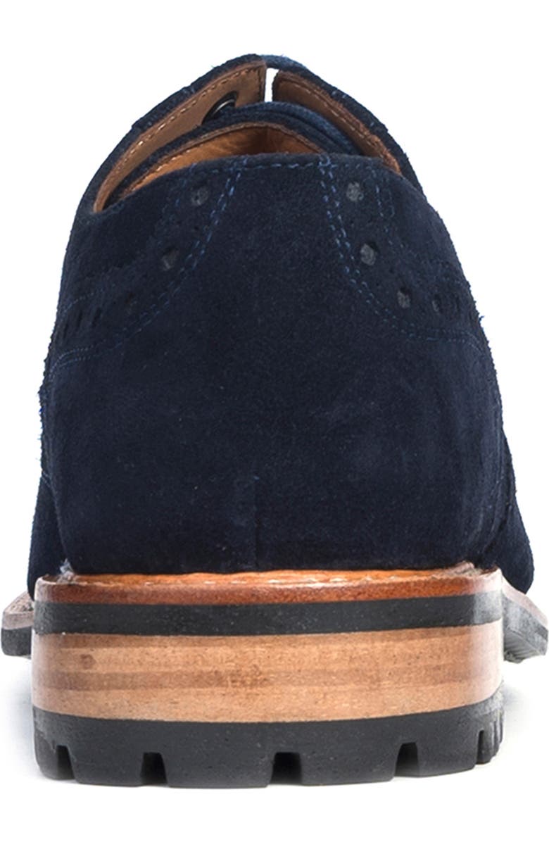 Anthony Veer Richard Wingtip Derby, Alternate, color, Navy Blue Suede
