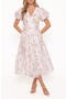 selected Ivory/ Pink Floral
