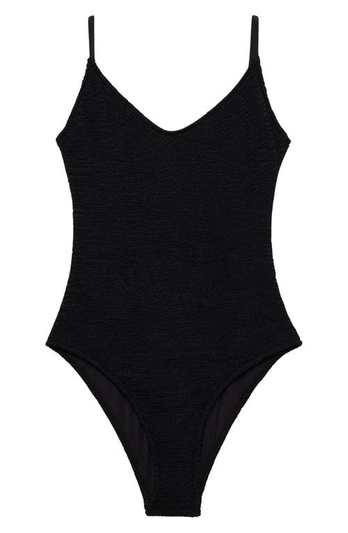 Mango Strappy Rib One-piece Swimsuit