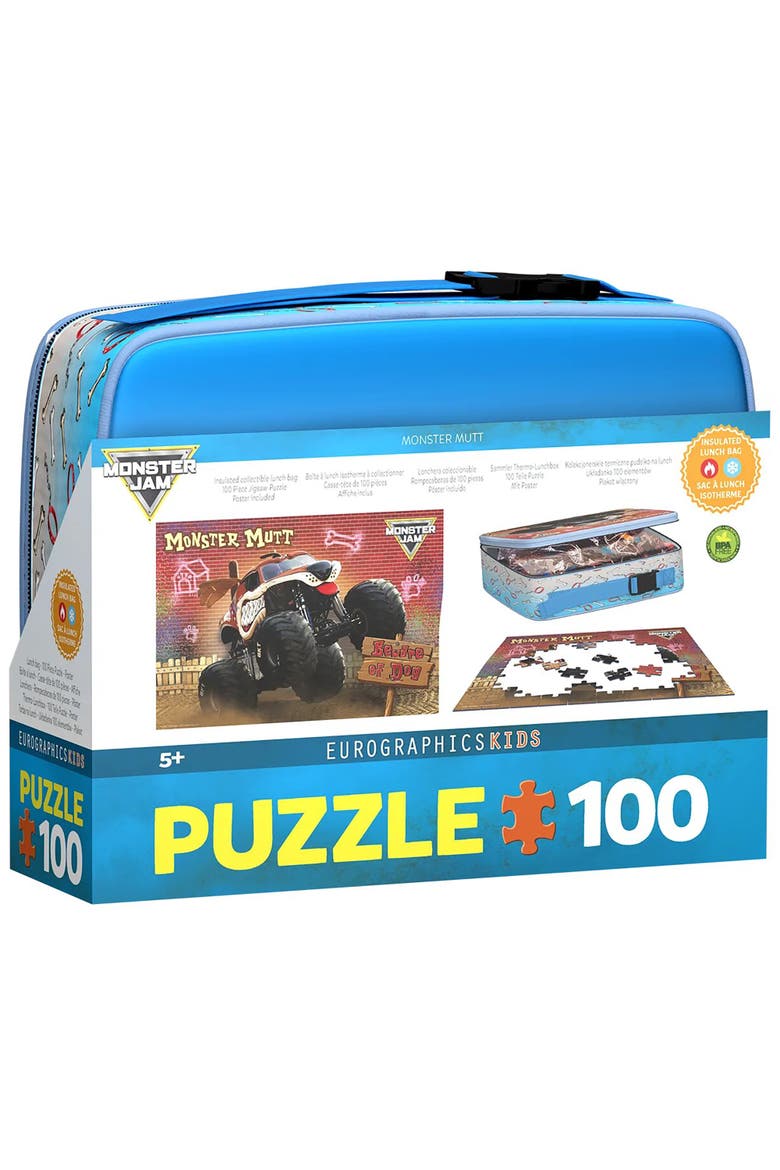 Monster Jam 100 Piece Puzzle, Alternate, color, Multicolored